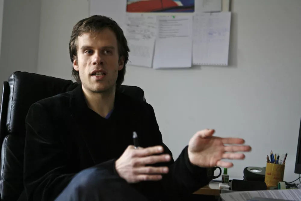 dr. Primož Gorkič, doktor pravnih znanosti s katedre za kazensko pravo na ljubljanski pravni fakulteti //FOTO: Bojan Velikonja