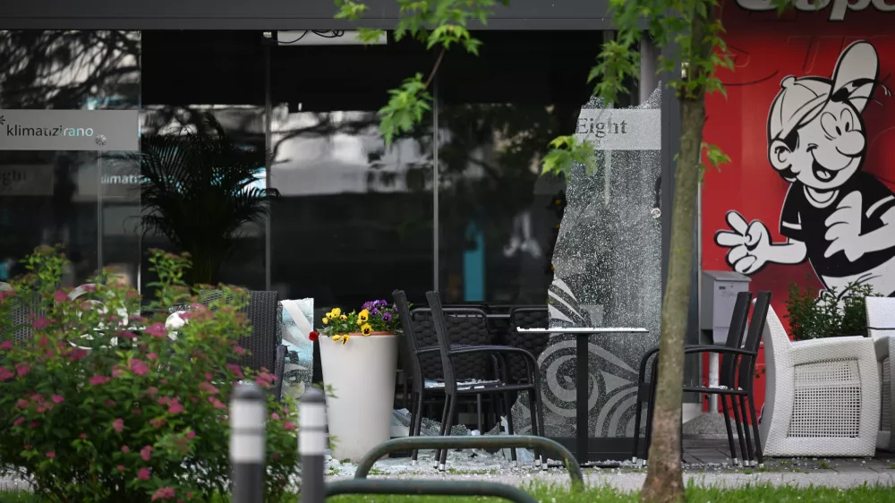 Bomba v Zagrebu. Foto: Pixsell