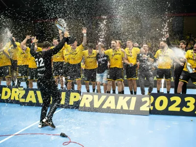rokomet, gorenje, slavje, državni prvak