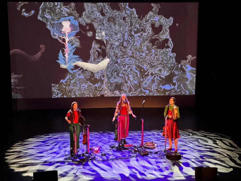 Članice poljskega ženskega tria Sutari prihajajo v Slovenijo na mini turnejo, saj jih poleg nastopa na Drugi godbi, kjer se jim bosta pridružila Ana Kravanja in Samo Kutin, čakata &scaron;e dva koncerta, eden v grajski kavarni na Ravnah na Koro&scaron;kem dan pred začetkom festivala. Foto: arhiv DG