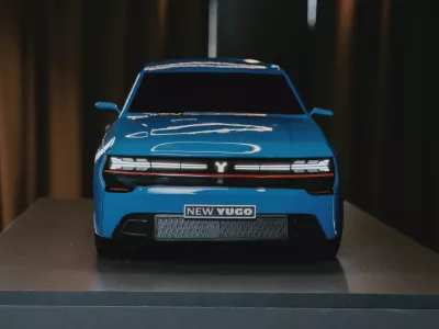 &Scaron;e najbolj se novi yugo od starega razlikuje pri prednji maski