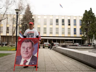 13.03.2025., Narodna skupstina RS, Banja Luka (BiH) - Predsjednik RS Milorad Dodik se obratio poslanicima Narodne skupstine RS povodom nacrta novog Ustava RS. Photo: Dejan Rakita/PIXSELL