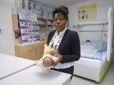 8.5.2025 - babica dr. Jacqueline Dunkley-Bent Foto: Luka Cjuha