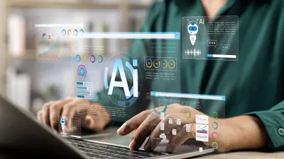 Businessman use artificial intelligence AI technology for enhanced work efficiency data analysis and efficient tools, Unlocking Work potential with AI solutions chatbot help solve work problems.