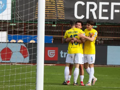 - 2. gol.16.03.2025. - Nogomet 1. liga Telemah. NK Bravo - NK Domžale.//FOTO: Bojan Velikonja