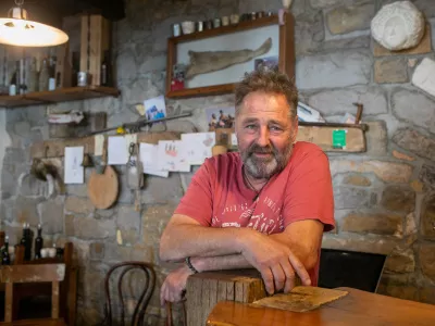 27.5.2025 - Alen Pu&scaron;pan &ndash; &scaron;ef gostilne Bujol v Izoli &ndash;Foto: Luka Cjuha