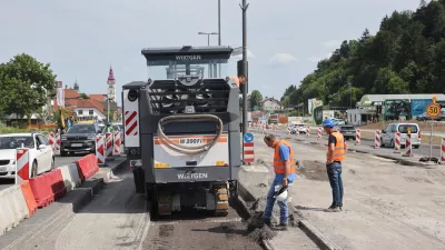 - 02.06.2025 - prenova Celov&scaron;ke ceste//FOTO: Jaka Gasar