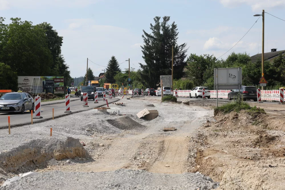 - 02.06.2025 - prenova Celov&scaron;ke ceste//FOTO: Jaka Gasar
