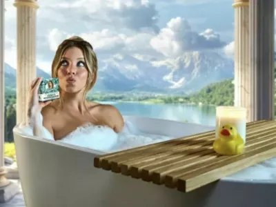 Sydney Sweeney promovira milo, prepojeno z njeno dejansko, uporabljeno kopalno vodo. F instagram