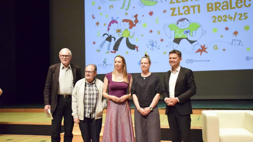 03.06.2025 - sklepna prireditev Dru&scaron;tva Bralna značka Slovenije - ZPMS Zlata bralka, zlati bralec, na kateri počastijo zlate bralke in bralce, ki zaključujejo osnovno&scaron;olsko pot; Cankarjev dom, Gallusova dvorana,  Foto: Voranc Kramberger