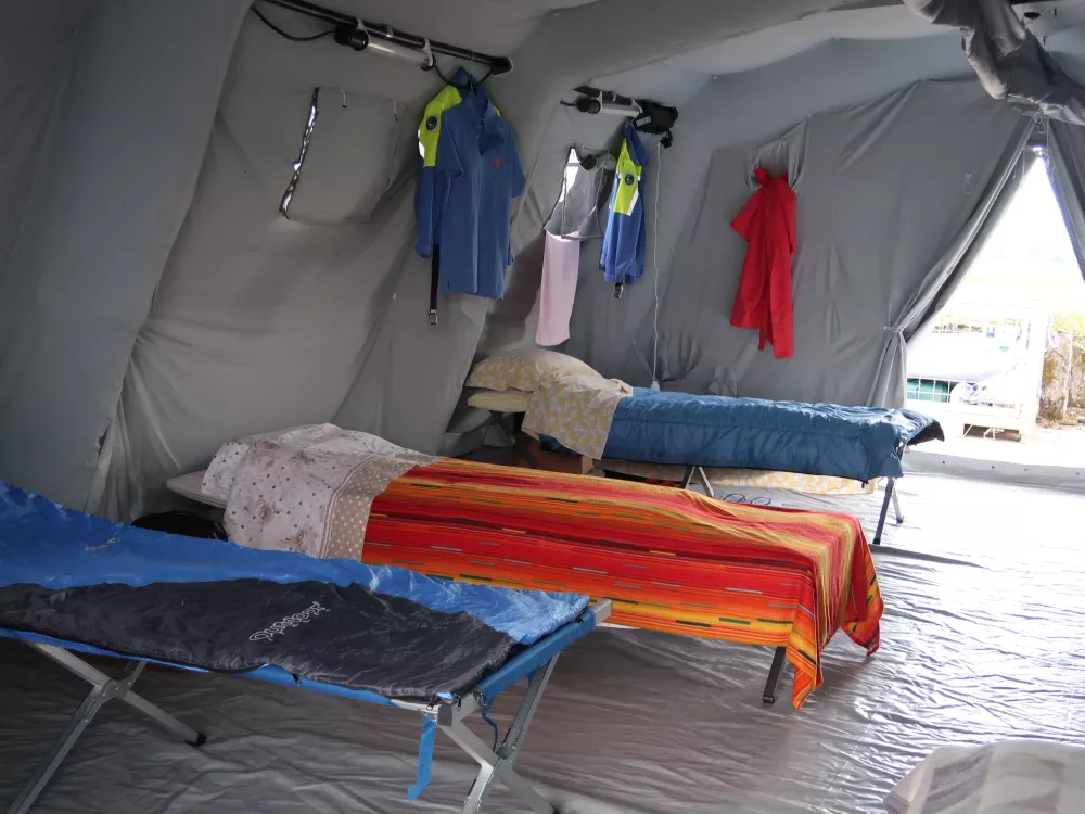 Vaja potres 2025, Nova Gorica, Gorica, simulacija potresa, re&scaron;evanje, gasilci, re&scaron;evalci, / Foto: Nata&scaron;a Bucik Ozebek