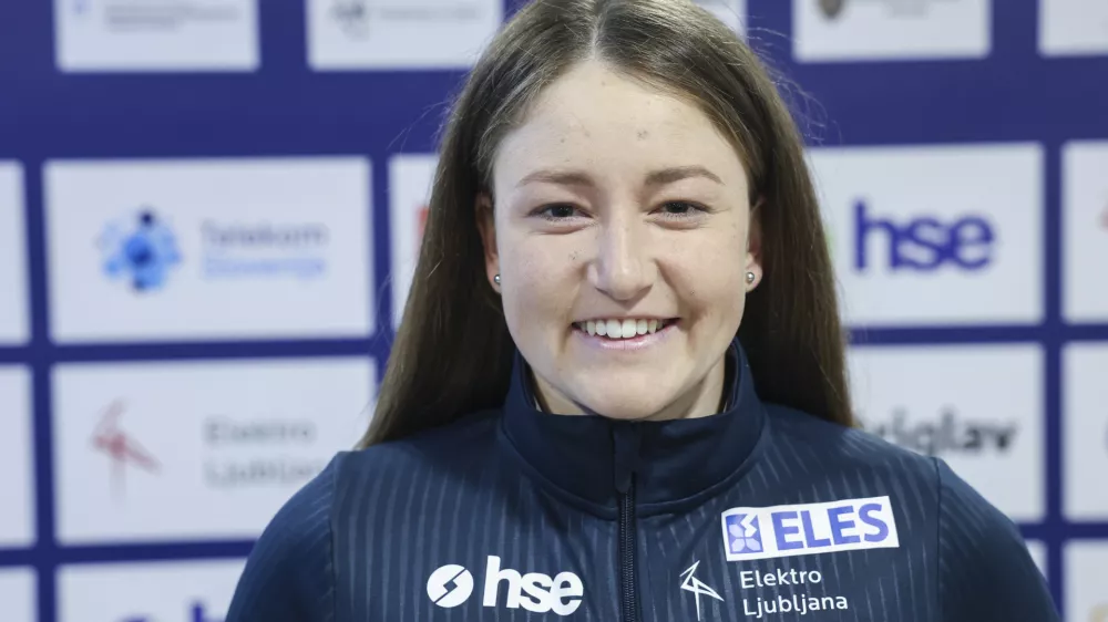 Eva Alina Hočevar - 03.04.2025 - novinarska konferenca kajak kanu pred začetkom nove tekmovalne sezone//FOTO: Jaka Gasar