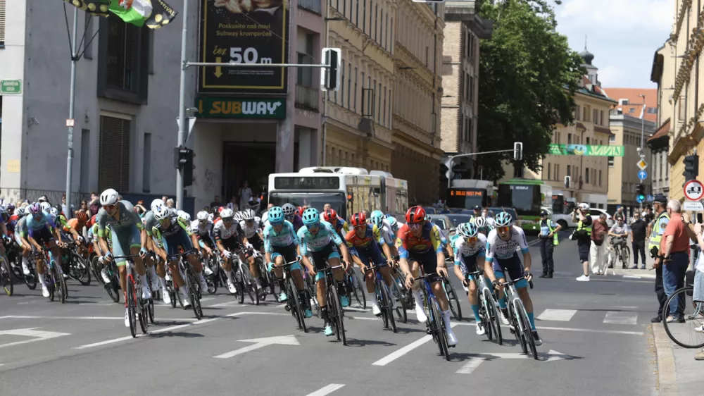 04.06.2025 - Kolesarska dirka po sloveniji - kolesarstvoFoto: Luka Cjuha