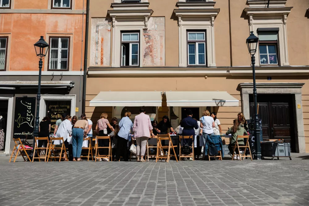Dnevi dizajna so z delavnicami in okroglimi mizami popestrili dogajanje v mestnem jedru Celja. Foto Zavod Celeia