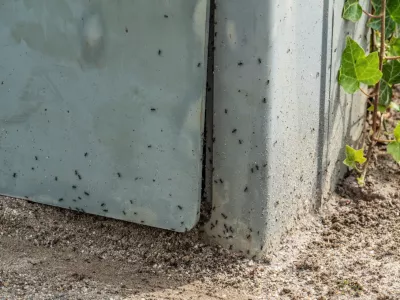 Tapinoma magnum, invazivna mravljaMravlje, črne mravlje, invazija mravelj, &scaron;kodljivci, žuželkeFoto: Uradna stran mesta Kehl v Nemčiji