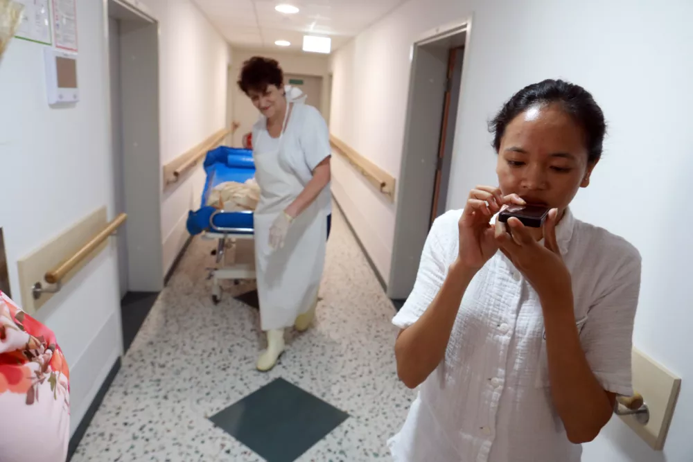 03.06.2025 - dom upokojencev Poljane, tuji delavci, NepalFoto: Tomaž Skale