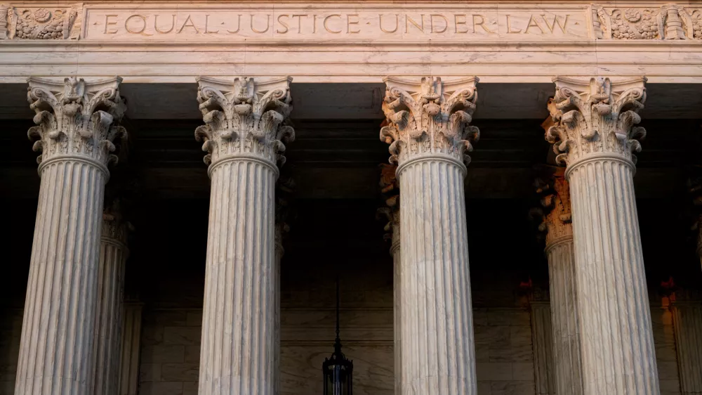 FILE PHOTO: A view of the U.S. Supreme Court in Washington, U.S., July 1, 2024. REUTERS/Kevin Mohatt/File Photo