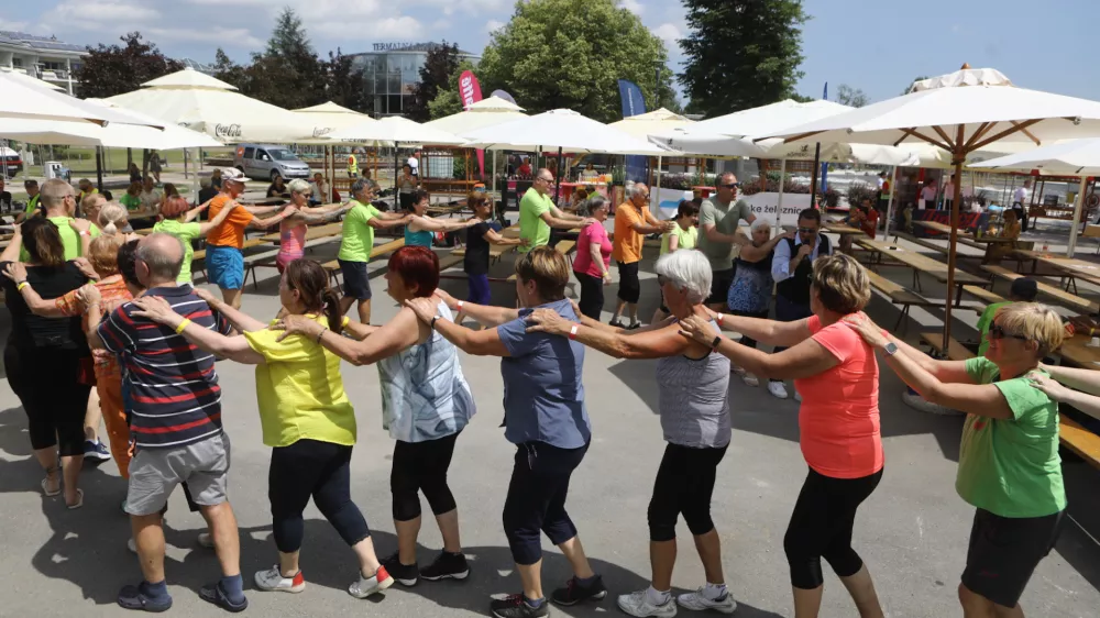 07.06.2025 - Dan nordijske hoje in druženje z Nedeljskim v Termah Čatež- nordijska hoja - Terme ČatežFoto: Luka Cjuha