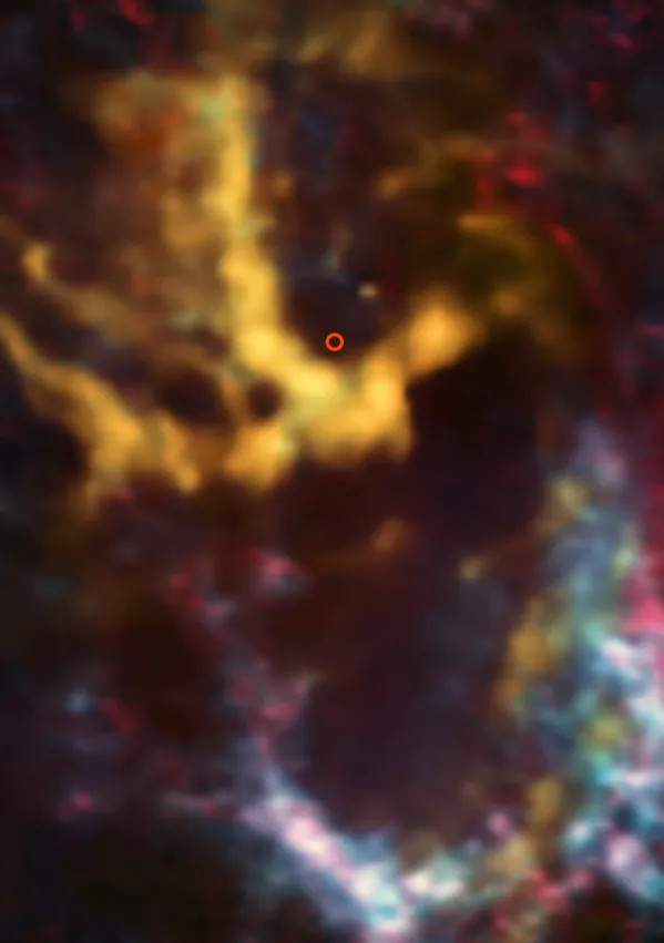 Eden od posnetkov Strelca A*, ki so jih v zadnjih letih naredili z ALMA. / Foto: Alma (eso/naoj/nrao)/ J. R. Goicoechea/ Cc