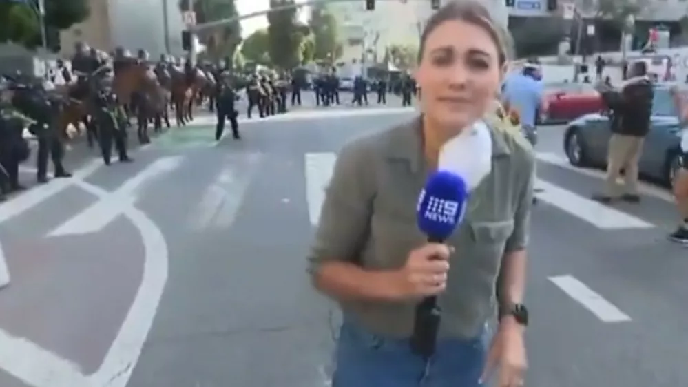 Lauren Tomasi Los Angeles Foto: Zajem zaslona/x