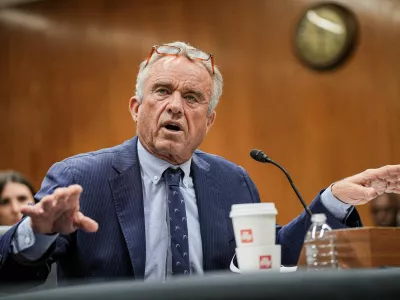 FILE PHOTO: U.S. Health and Human Services (HHS) Secretary Robert F. Kennedy Jr. testifies before the Senate Committee on Appropriations hearing on the Department of Health and Human Services budget, on Capitol Hill in Washington, D.C., U.S., May 20, 2025. REUTERS/Ken Cedeno/File Photo