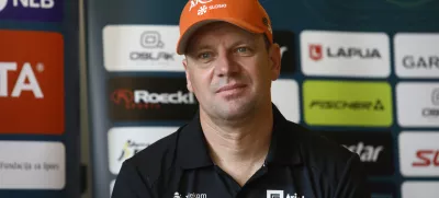 slovenski biatlonski trener Janez Marič26.3.2025 - Biatlon - novinarska konferenca Jakova Faka in Anamarije Lampič po koncu letošnje sezone svetovnega pokala.Foto: Luka Cjuha