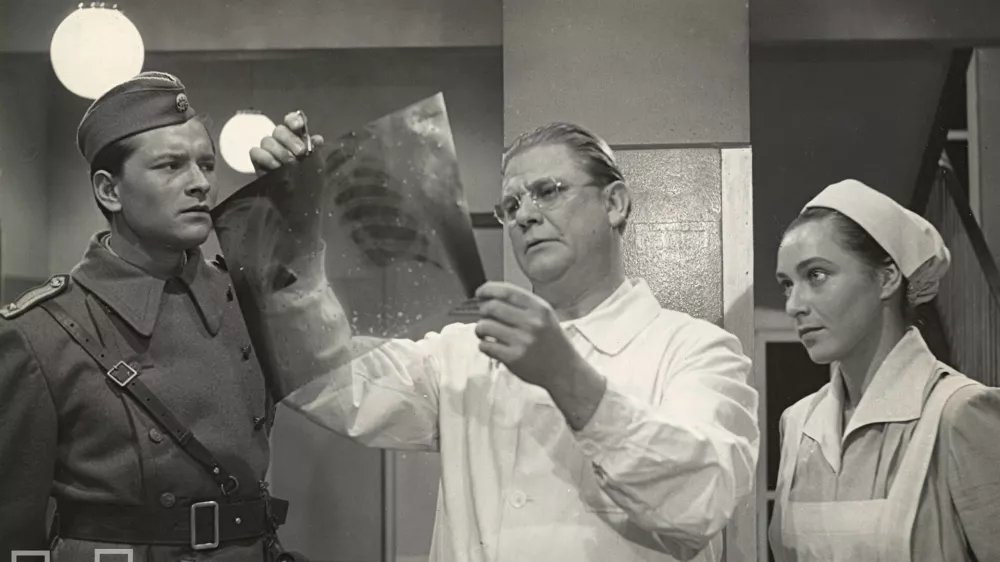 Andrej Kurent, Stane Sever, Julka StaričTrenutki odločitve Režija: Franti&scaron;ek Čap / Foto: Fotograf: Lado Sazonov