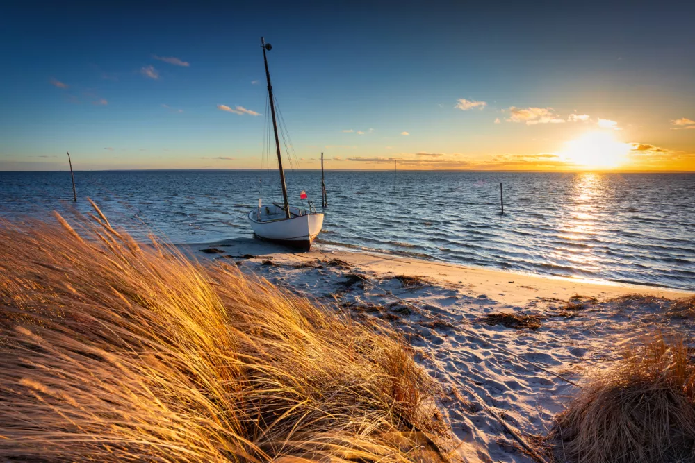 Beautiful Baltic beach o at sunset in Kuznica, Hel Peninsula. Poland / Foto: Patryk_kosmider