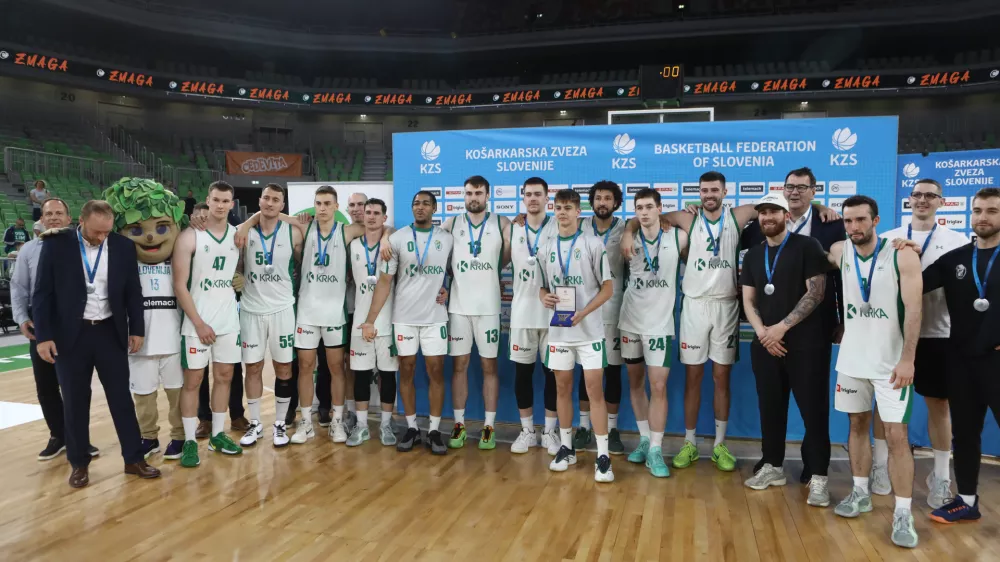 09.06.2025 Ko&scaron;arka Cedevita Olimpija - Krka finaleFoto: Luka Cjuha