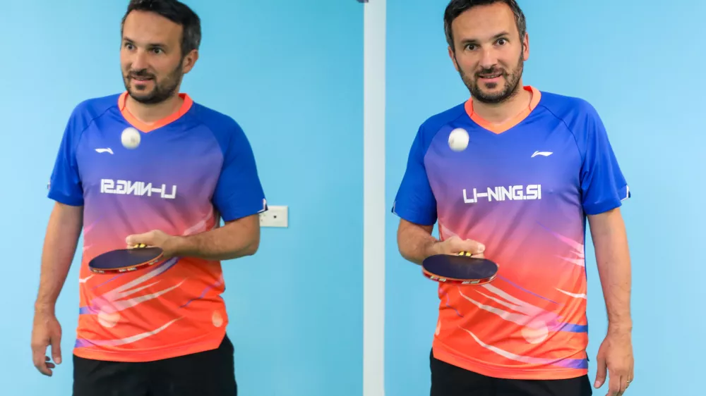 10.06.2025. - Bojan Tokić. slovenski namizno teni&scaron;ki igralec.//FOTO: Bojan Velikonja