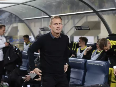 Slavič Darjan trener Radomlje27.10.2024 - nogomet - Kalcer Radomlje - CeljeFOTO: Luka Cjuha