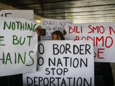 Poskus deportacije sredi zdravljenja