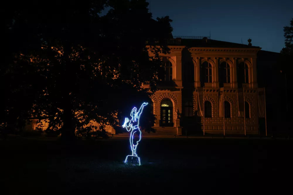 &Scaron;e do sobote v Ljubljani svetlobne motnje