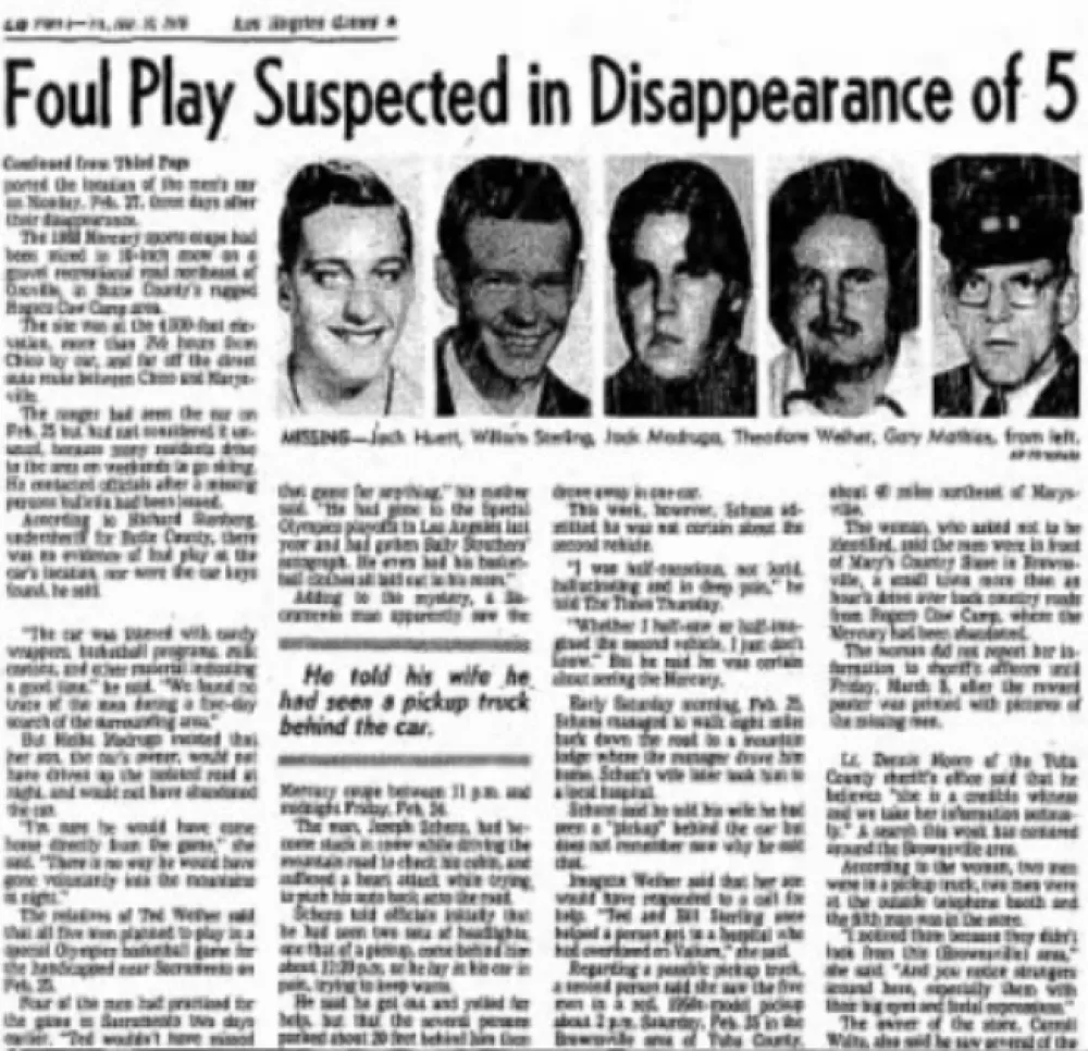 Odrezek iz lokalnega časopisa / Foto: Wikipedia