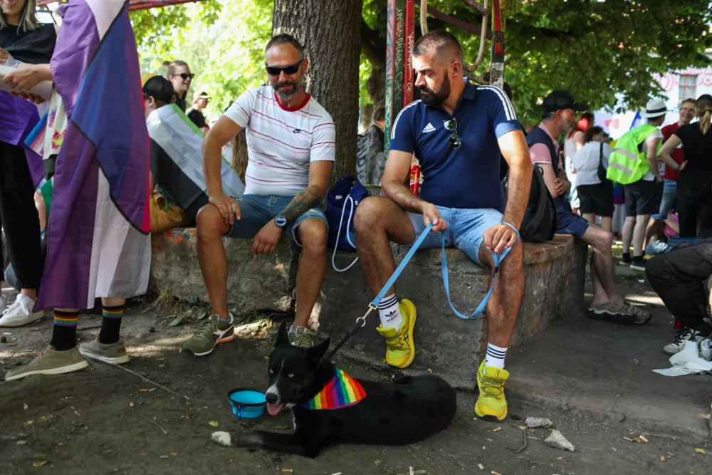 (FOTO) Parada ponosa v Ljubljani: parada kot politično dejanje in poziv k pravičnej&scaron;i družbi