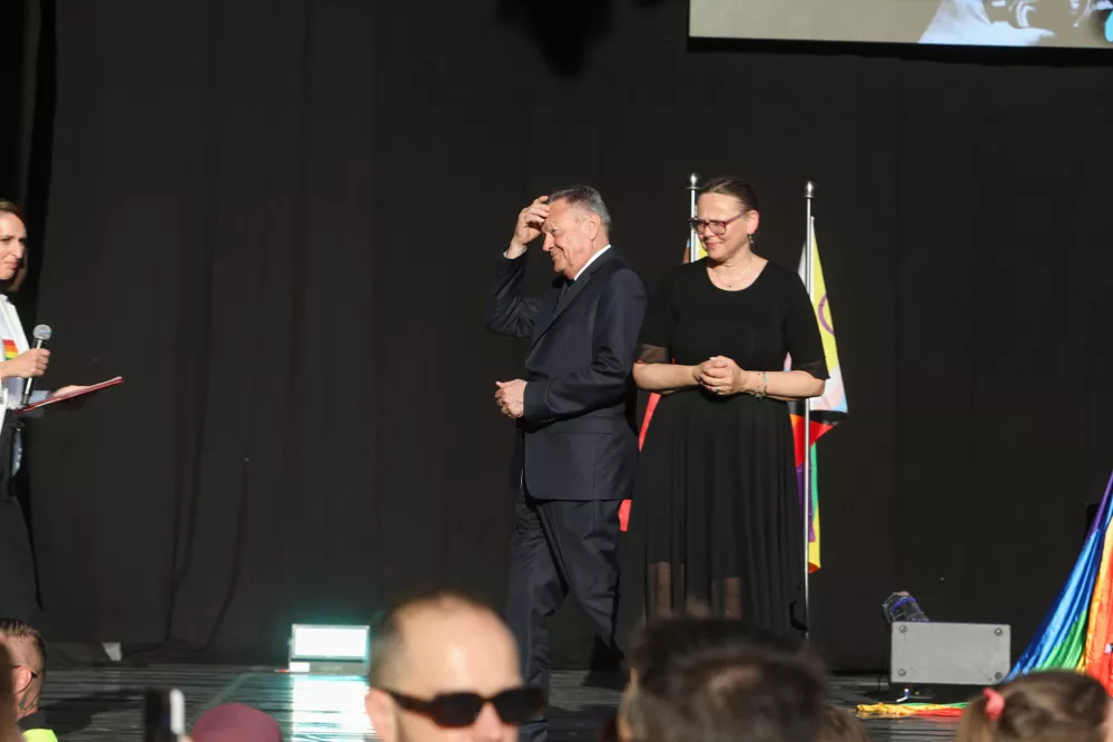 (FOTO) Parada ponosa v Ljubljani: parada kot politično dejanje in poziv k pravičnej&scaron;i družbi