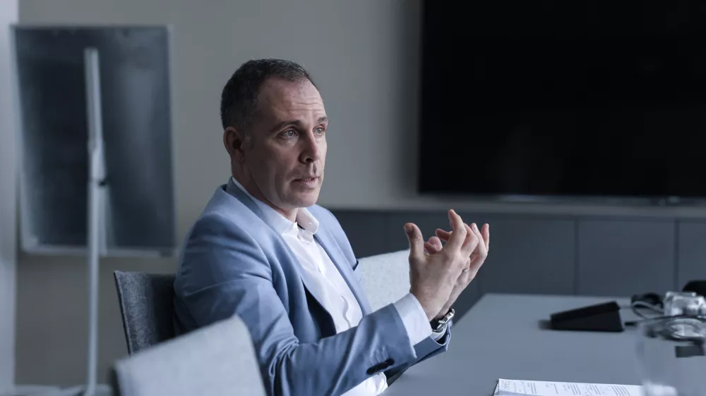 - 13.06.2025 - direktor Spar, David Kovačič//FOTO: Jaka GasarOPOMBA: ZA OBJEKTIV - INTERVJU / Foto: Jaka Gasar