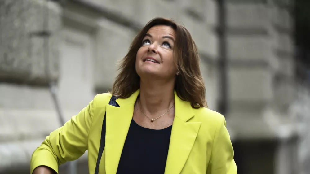 Tanja Fajon09.09.2024 Redna seja vlade, na kateri bo ministrska ekipa razpravljala o novem predlogu kandidatke oziroma kandidata za evropskega komisarja, potem ko je od kandidature odstopil Tomaž Vesel; vlada, Gregorčičeva 20FOTO: Nik Erik Neubauer