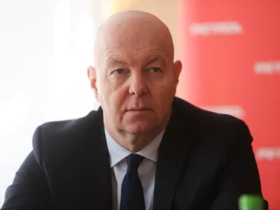 predsednik nadzornega sveta NS Petrol Sa&scaron;o Berger, - 11.02.2020 &ndash; Energetska družba PETROL &ndash; novo vodstvo - nova uprava &ndash; predstavitev nove uprave, ki so jo petrolovi nadzorniki imenovali za petletni mandat //FOTO: Bojan Velikonja