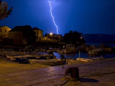 - HRVA&Scaron;KA 2015 -vremenska slika - strela  ///FOTO: Jaka Gasar