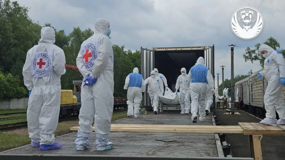 vračanje ukrajinskih padlih vojakov