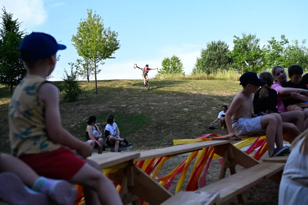 23.06.2025 28. mednarodni festival uličnega gledali&scaron;ča Ana Desetnica 2025, Novo BrdoFOTO: Nik Erik Neubauer