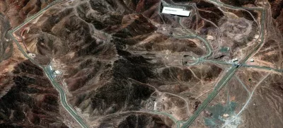 A satellite image shows the Fordo nuclear facility in Iran in this handout image dated June 14, 2025. Maxar Technologies/Handout via REUTERS  THIS IMAGE HAS BEEN SUPPLIED BY A THIRD PARTY MANDATORY CREDIT NO RESALES. NO ARCHIVES MUST NOT OBSCURE LOGO