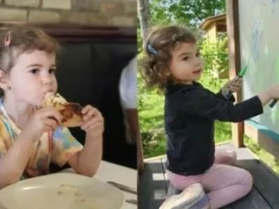 Po &scaron;tirih dneh strahu in skrbi so triletno Kanadčanko Claire Bell na&scaron;li v bližini avtoceste. Foto: Facebook/Zajem zaslona