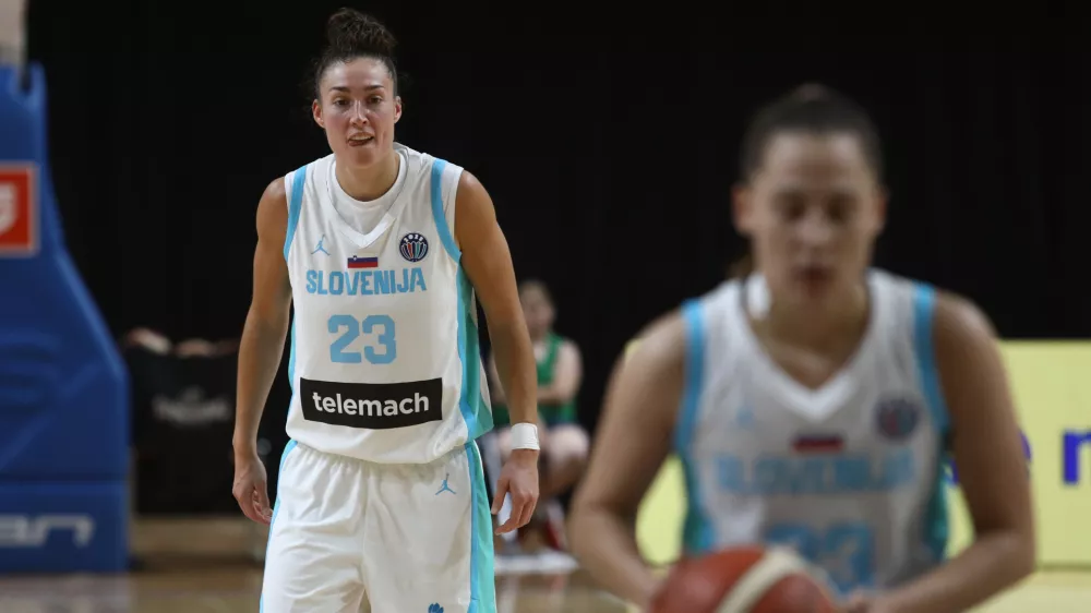 Jessica Shepard11.06.2025 - Ko&scaron;arka - Ženska ko&scaron;arkarska reprezentanca - pripravljalna tekma - slovenija črna goraFoto: Luka Cjuha