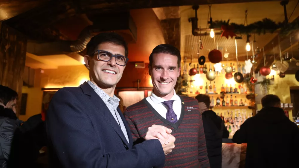 Matjaž Rakovec, aktualni župan Kranja in ponovni kandidat za župana Mestne občine Kranj - 20.11.2022 - Lokalne volitve 2022 v Kranju - redne volitve župana in članov občinskega sveta -&nbsp;//FOTO: Luka Cjuha