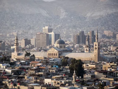 Damascus Syria Cityscape with Omayyad Mosque / Foto: Mohammad Ali Bazzi