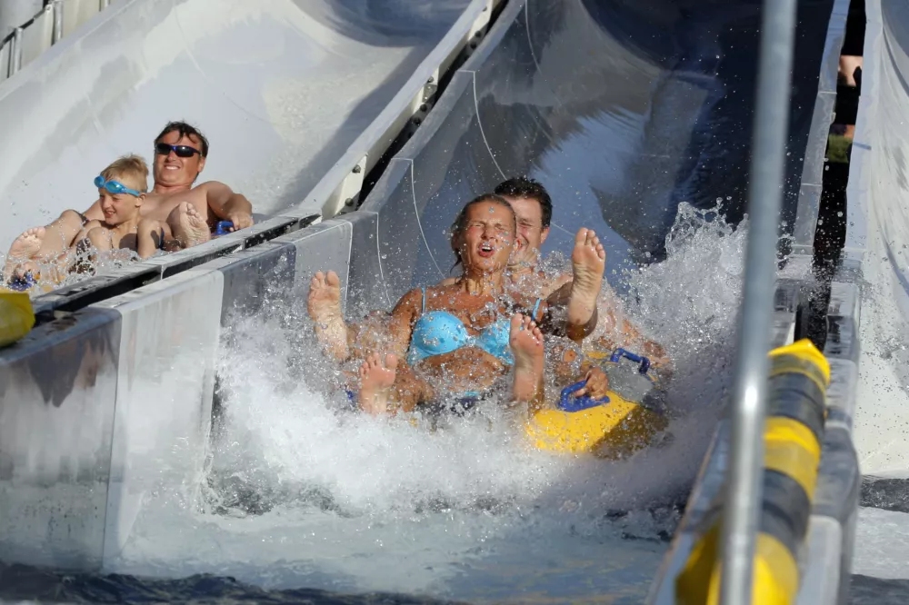 - Terme Čatež, naravno zdravili&scaron;če d.d., Brežice, - poletna Termalna riviera//FOTO: Luka Cjuha