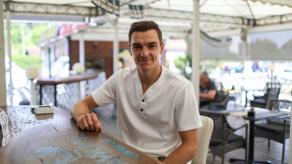 - 18.06.2025. Rok Vodi&scaron;ek, golman, nogometa&scaron;,//FOTO: Bojan Velikonja