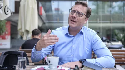 - 19.06.2025 - Evropski poslanec Vladimir Prebilič//FOTO: Jaka GasarOPOMBA: ZA OBJEKTIV - INTERVJU